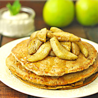 apple-cinnamon-buckwheat-pancakes