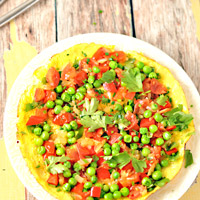 garden-vegetable-omelette