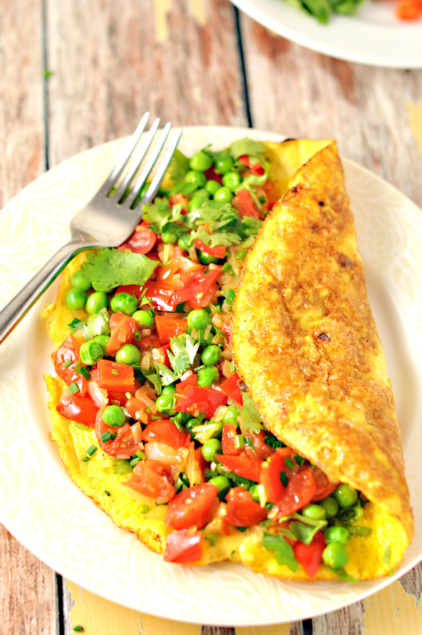 garden-vegegtable-omelette