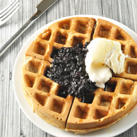 lemon-blueberry-waffles