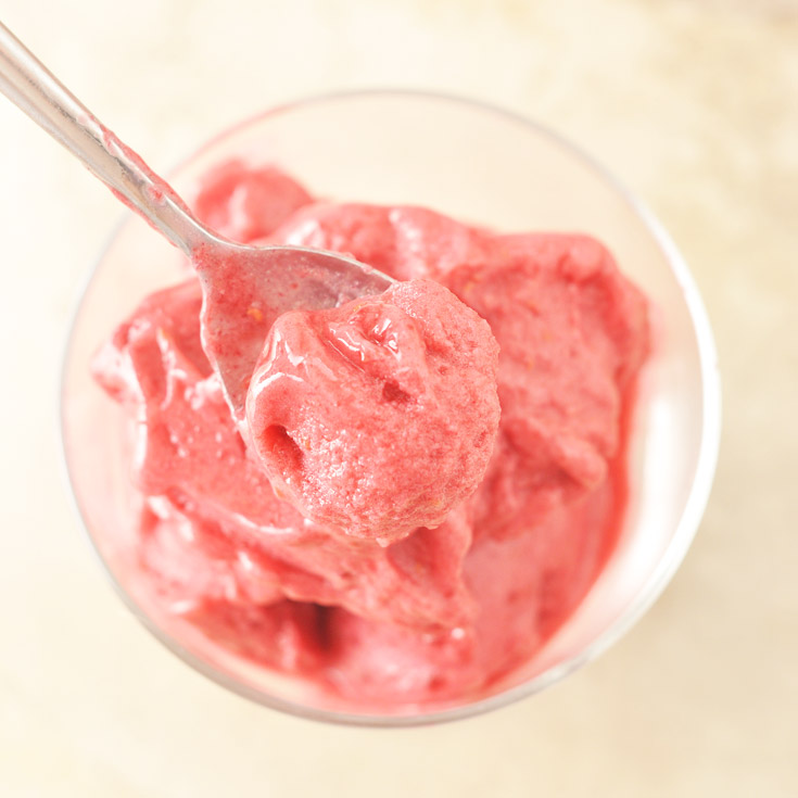 Dairy Free Raspberry Ice Cream thumbnail