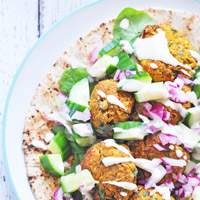 How To Make Baked Sweet Potato Falafel thumbnail