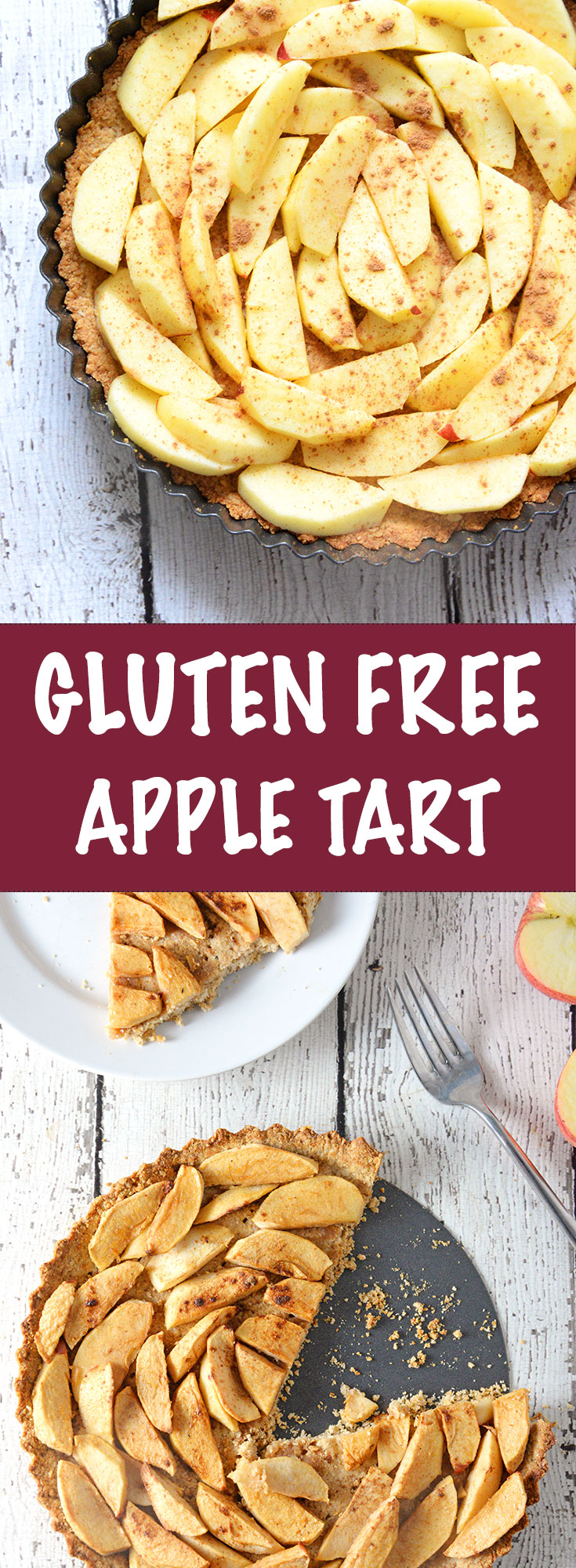 Gluten Free Apple Tart - so easy you can't mess it up! 