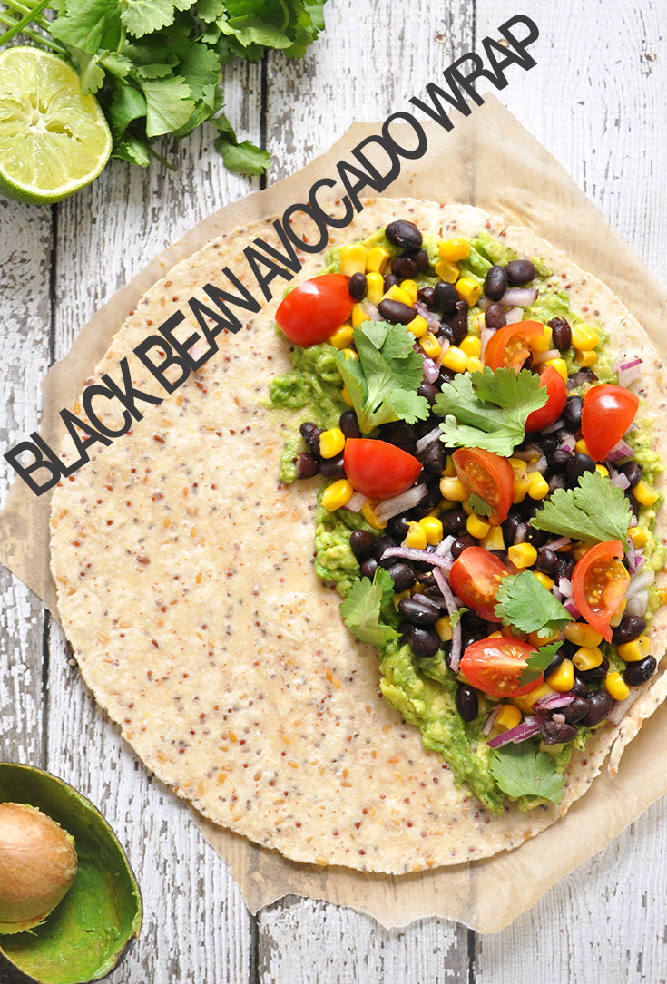 black-bean-avocado-wrap