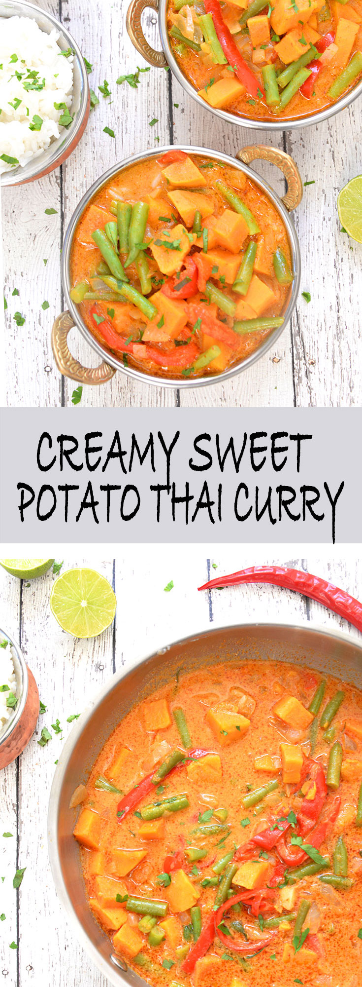 20 Minute Sweet Potato Thai Red Curry