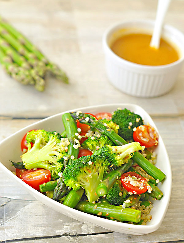 Broccoli & Asparagus Salad